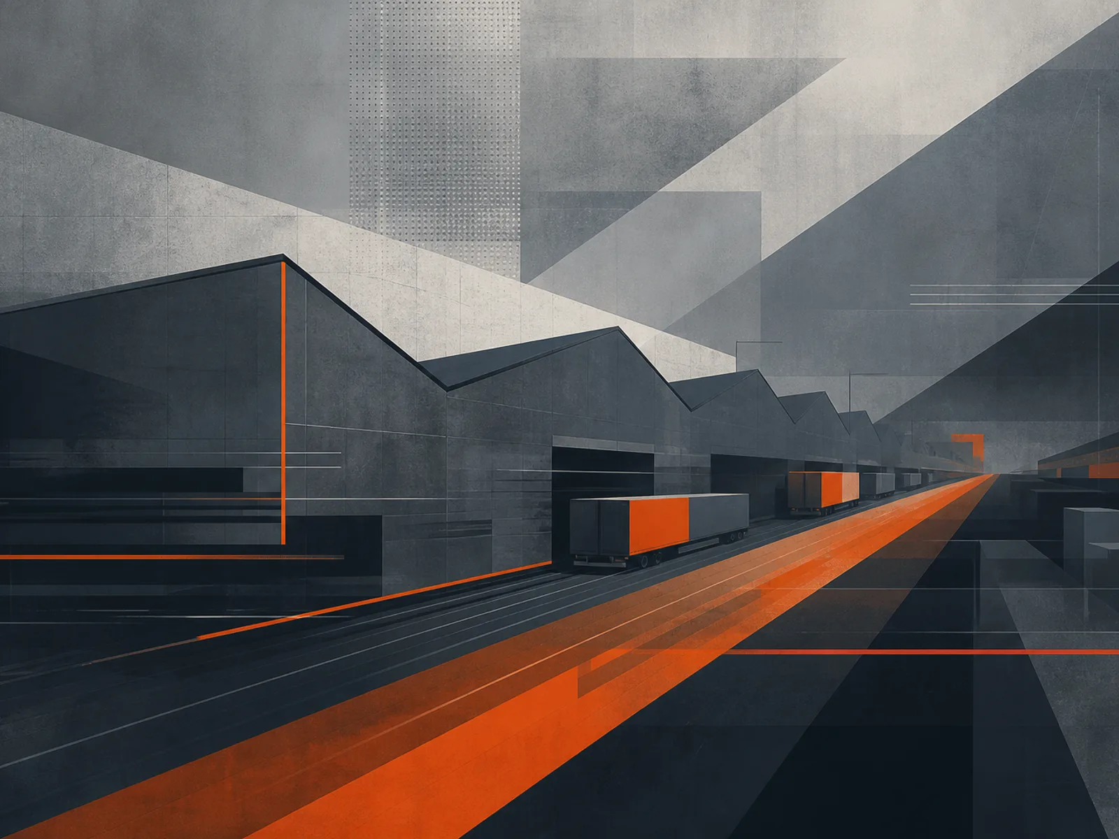 Surrey industrial and logistics corridor suggesting warehouses and distribution yards